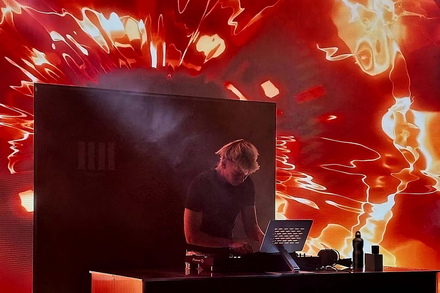 DJing performance in Korea